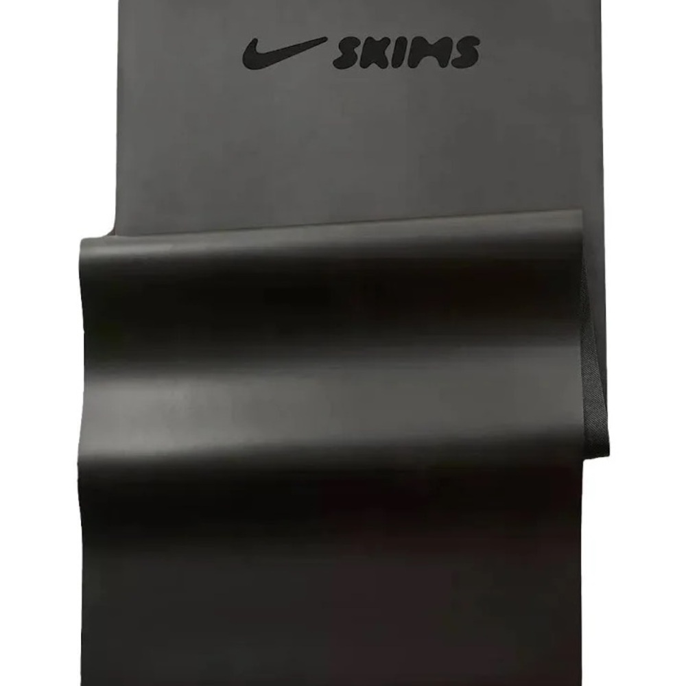 SKIMS Nike Logo Yoga Mat, Size 72” x 26”, Color Onyx